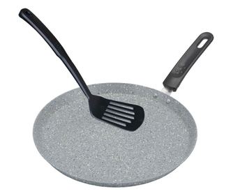 Clatita Tigan Bohmann BH 1010-24 MRB, 24 cm, Marmura, Spatula, Gri