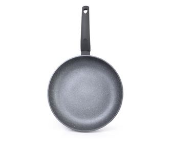 Fissman-Grey Stone serpenyő, 28x5cm, alumínium, szürke