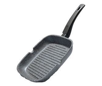 Fissman-Grey Stone grill serpenyő, 24x4cm, szürke, alumínium