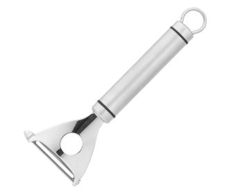 Уред за почистване на зеленчуци Y Judge, гъвкаво острие, неръждаема стомана