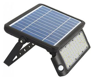 Napelemes LED-es reflektor, 10W, semleges fehér