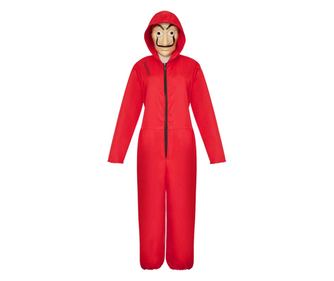 Felnőtt jelmez, La Casa de Papel, L méret, piros