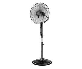 Ανεμιστήρας με βάση, 80 W, τηλεχειριστήριο, 3 ταχύτητες, 45 cm, NEO