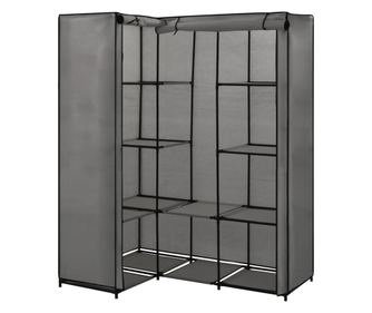 Kutni ormar sivi 130 x 87 x 169 cm