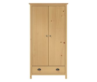 Dvokrilni ormar Hill 89 x 50 x 170 cm od masivne borovine