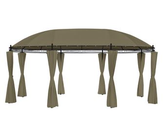 Stor fggnykkel, taupe szrke, 520x349x255 cm, 180 g/m