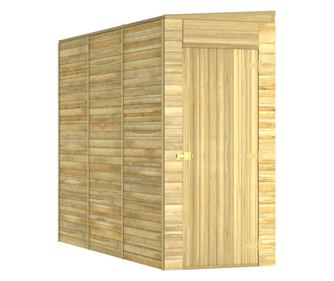 Vrtna skladiščna lopa 100x310x218 cm impregnirana borovina