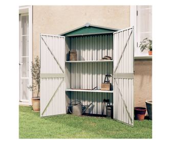 Kerti trol, zld, 107,5x46x183 cm, horganyzott acl