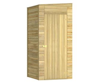 Vrtna skladiščna lopa 100x110x218 cm impregnirana borovina
