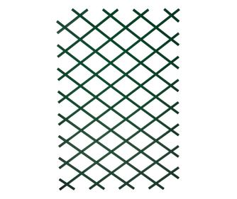 Φυσικά Σχάρες κήπου, 2 τεμ., πράσινο, 100 x 200 εκ., PVC