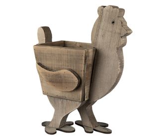 Поставка Саксия дърво Кафяво 35x18x40 См