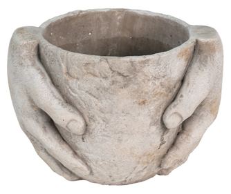 Комплект 2 Саксии керамика 21x16x15 См