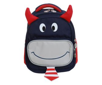 Rucsac baiat cu tauras PAMI, RC-1221-384 Rosu
