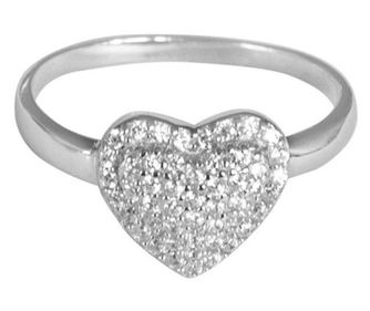 Inel argint 925 Love Heart, IA-90, 16.7 mm
