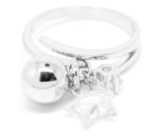 Inel Fabulous, IF-30, 17.6 mm, argintiu
