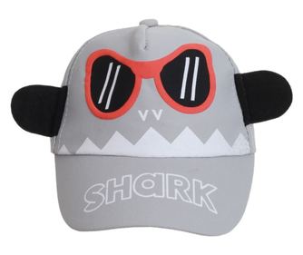 Sapca copii shark PAMI, SBB-1221-136, 48 cm Gri