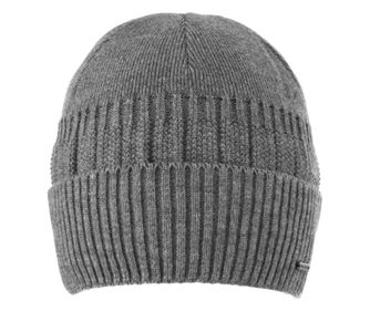 Caciula barbat din tricot captusita, CB-720-23, Gri