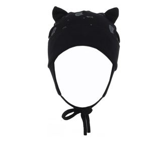 Caciula de bumbac pentru Baieti PAMI, C-F621-216, 44-46 cm,  Negru