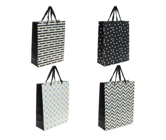 Set de 4 pungi cadou fashion PAMI, PC-621-125L, 39x30x12 cm