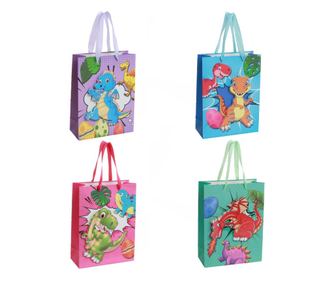Set de 4 pungi cadou PAMI, PC-621-65M, 32x26x10 cm, Multicolor