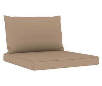 Jastuci za sofu od paleta 2 kom smeđe-sivi od tkanine