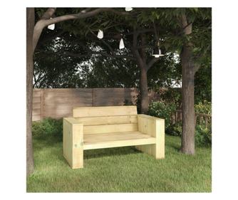 Vrtna klupa 139 cm od impregnirane borovine