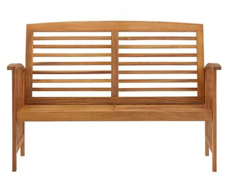 Vrtna klupa 119 cm od masivnog bagremovog drva