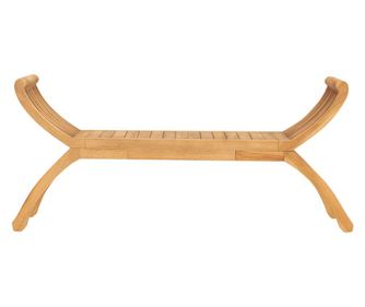 Vrtna klupa 120 cm od masivne tikovine