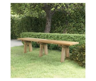 Vrtna klupa 160 cm od masivne impregnirane borovine