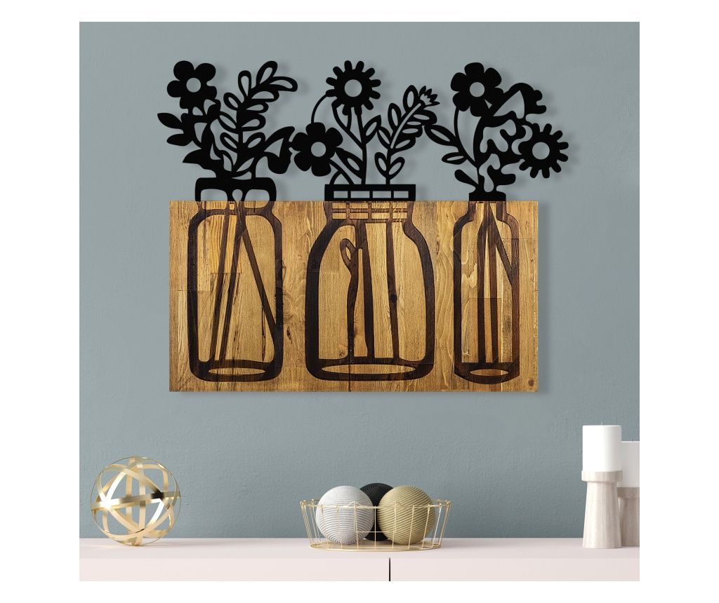 Διακοσμητικό Ξύλινο Αξεσουάρ Τοίχου