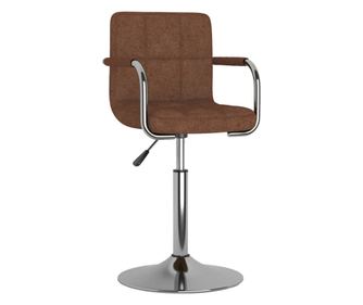 Barski stolček rjavo blago