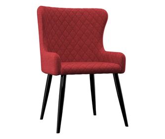 Blagovaonske stolice od tkanine 4 kom boja burgundca