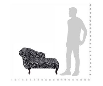 Lenoška černobílá textil