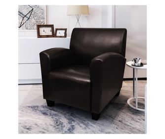 Fotoliu, maro inchis, piele ecologica