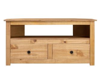 Kutni TV ormarić od borovine 93x49x49 cm Panama Range