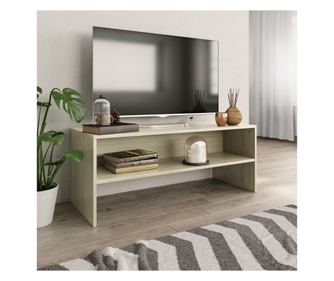 Sonoma tölgy TV-szekrény, 100 x 40 x 40 cm, laminált forgácslap