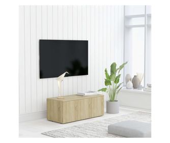 TV ormarić boja hrasta sonome 80 x 34 x 30 cm od iverice