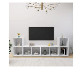 TV ormarići 4 kom bijeli 72 x 35 x 36,5 cm od iverice