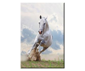 Tablou DualView Startonight Cal si nori, luminos in intuneric, 60 x 90 cm