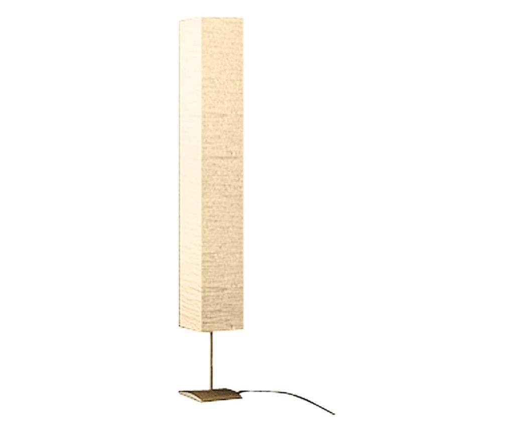 Floor Lamp with Steel Stand 170 cm Cream