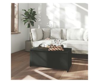 Masuta de cafea, negru, 90x50x41,5 cm, PAL
