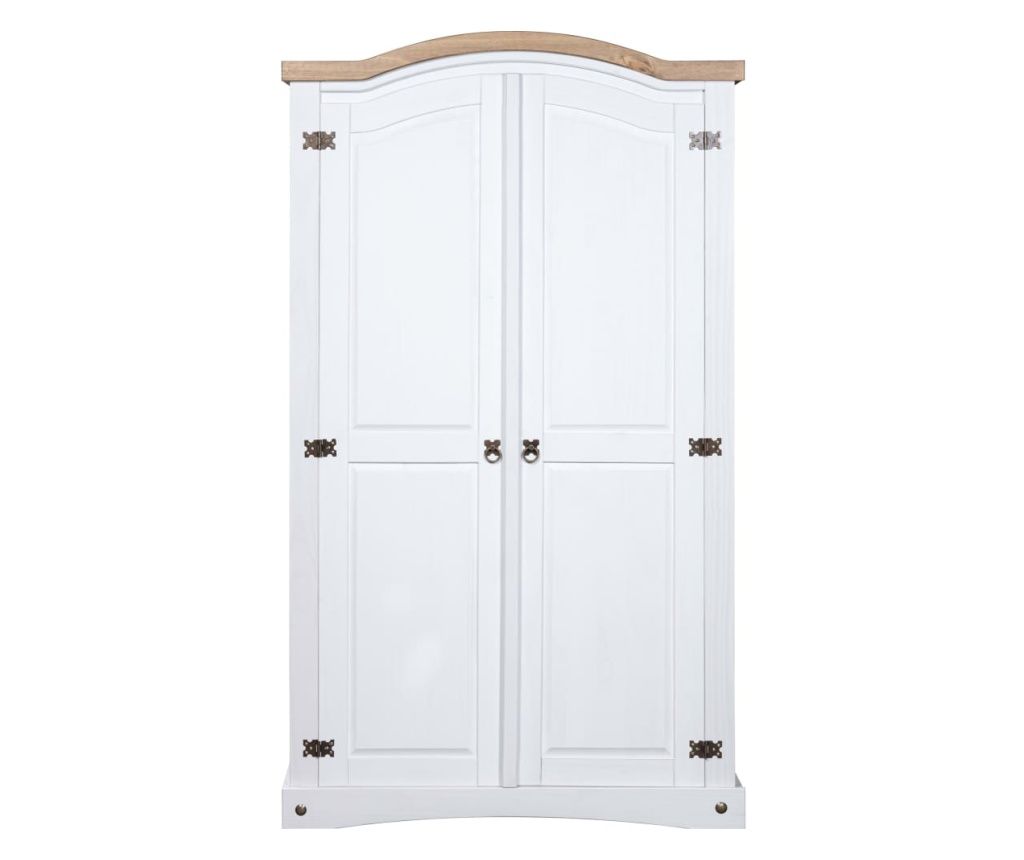 Ormar od borovine meksički asortiman Corona 2 vrata bijeli 