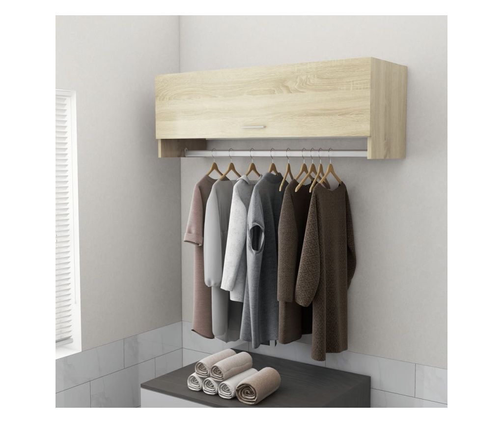 Ormar boja hrasta sonome 100 x 32,5 x 35 cm od iverice 