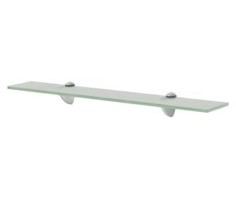 2 db lebegő üvegpolc 60 x 10 cm 8 mm