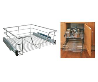 Teleskopski predal s košaro 50 cm