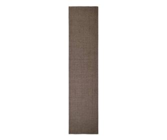 Covor, maro, 80x350 cm, sisal natural