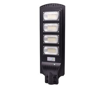 Lampa Solara KlaussTech, Senzor de Miscare, Putere 240W, Telecomanda, 192 LED-uri, Negru