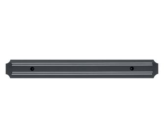 Μαγνητική θήκη για μαχαίρια κουζίνας IdeallStore, PVC, 49 cm, μαύρο