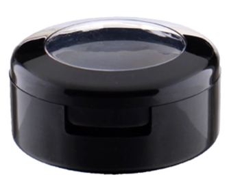 Recipient pentru fard, din plastic, negru, Createur 2ml