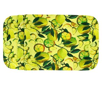 Fata de masa 100% bumbac acoperit cu acryl, 135x170 cm Bistro Limone, Sander - 58613